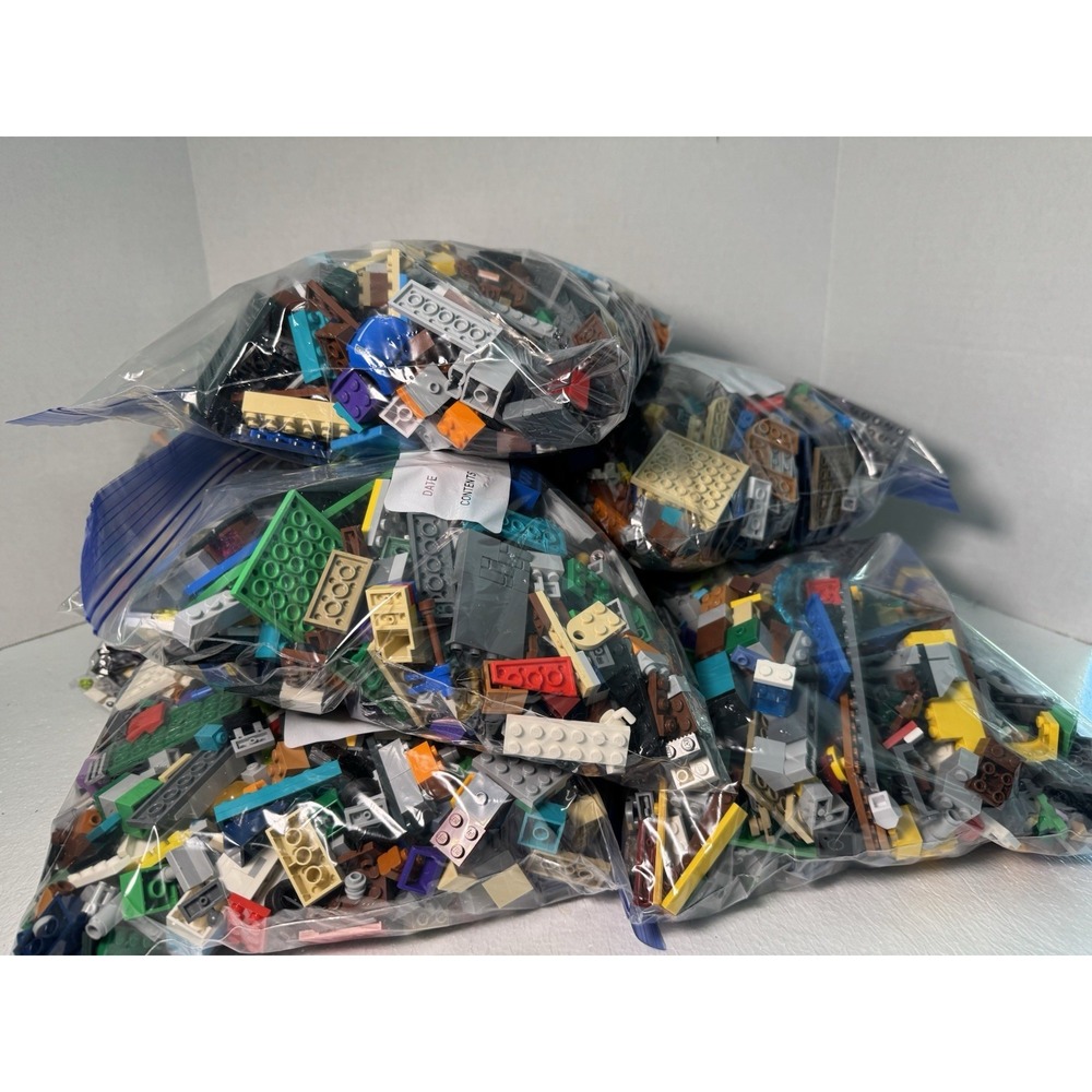 LEGO - 2 Pounds Random Bulk Lot Bricks And Pieces.  Bags Will Be Picked Randomly - Picture 2 of 9
